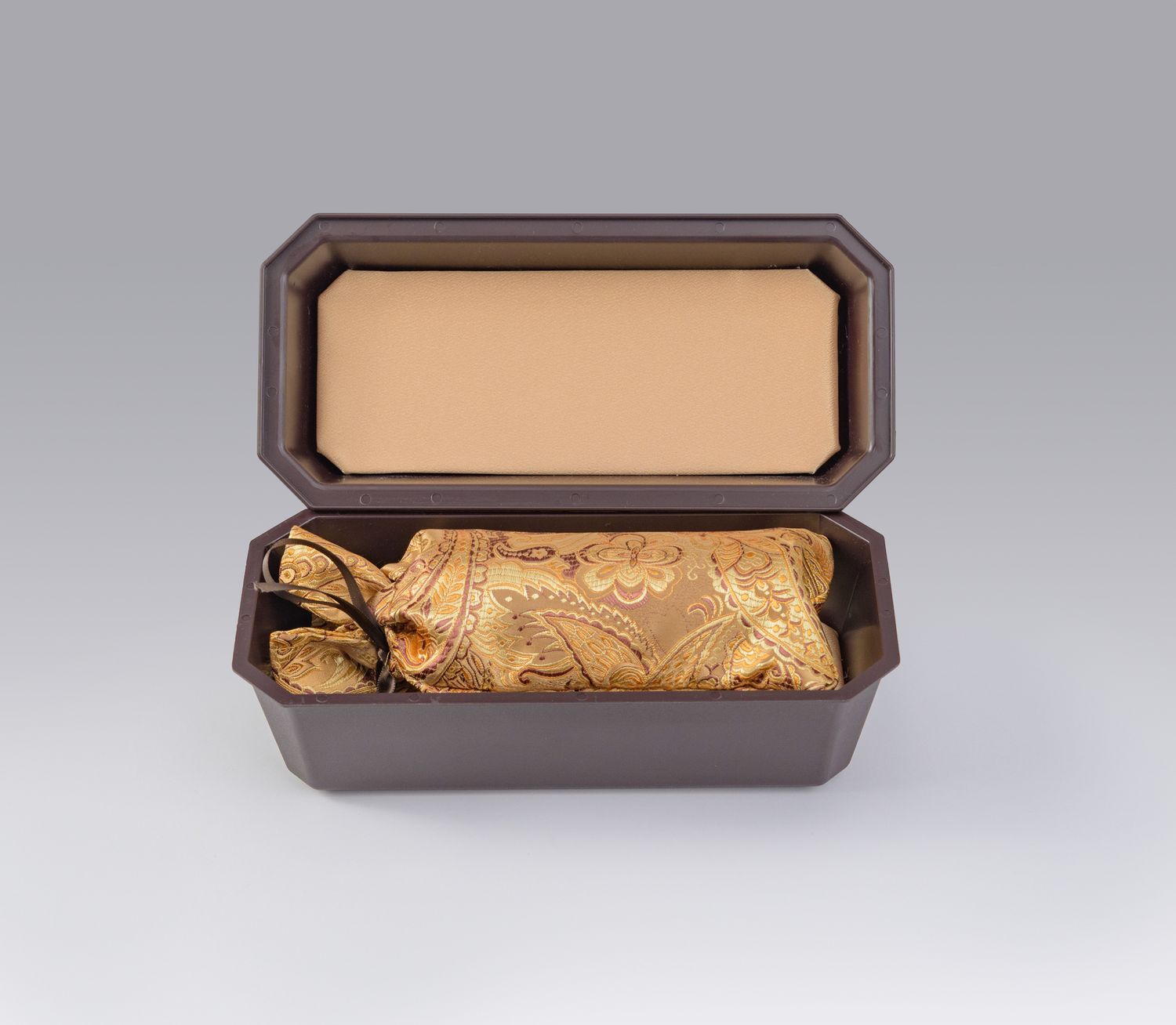 D&amp;C Gold Burial Casket (8 inch interior) C-8-D&amp;C-G