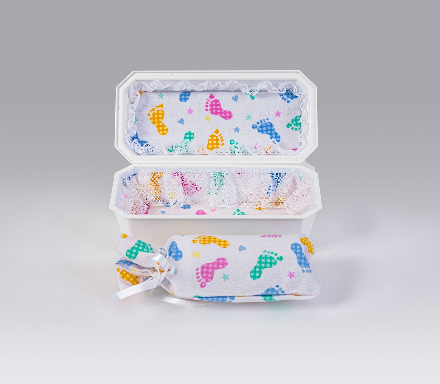 Pregnancy Center Miscarriage Starter Pack: 10 Miscarriage Kits, 4 Caskets (2 White/2 Brown), 3 Cremation Caskets with White Butterfly Urns