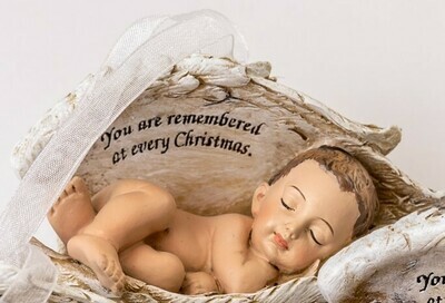 Christmas Ornament (Light skin tone) ORN-BIW-WH