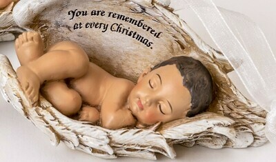Christmas Ornament (medium skin tone) ORN-BIW-BRN