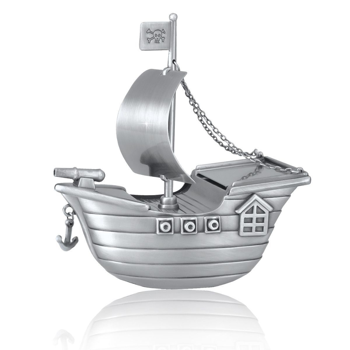 Pirate Ship Urn  (Capacity: 8 cubic inches)