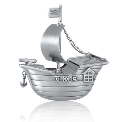 Pirate Ship Urn  (Capacity: 8 cubic inches)