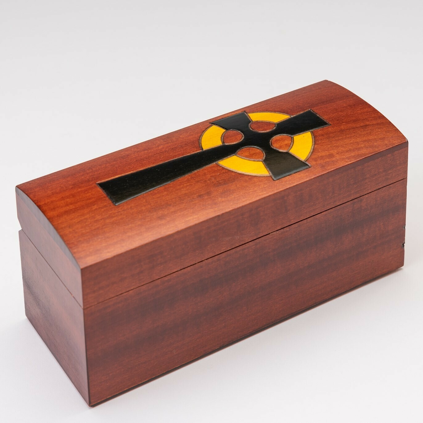 Cross Miscarriage Casket - White Interior  C-7-CR-W