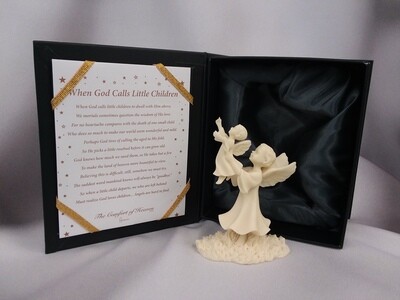 When God Calls Little Children Statue M-WGC