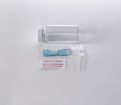 Saline Vessels in Quantity