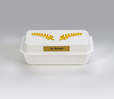 Baby Burial Casket/Vault Combo Gender Neutral (8 inch interior)     C-8-GN