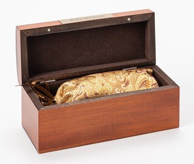 Cross Miscarriage Casket - Brown Interior  C-7-CR-B