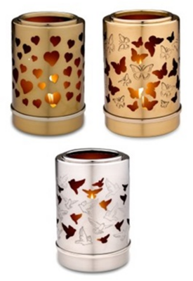 Silver Dove Reflections of Soul Tealight Urns