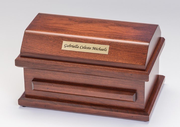 Cherry Miscarriage Casket (9 inch interior)     C-9-CH