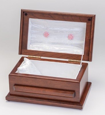 Cherry Miscarriage Casket (9 inch interior)     C-9-CH