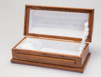 Oak Baby Casket (20 inch interior) C-20-Oak