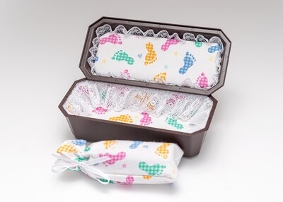 Baby Burial Miscarriage Casket with Baby Print Flannel Interior (up to 13 weeks) C-8-1B or 2B Baby Burial Miscarriage Casket with Baby Print Flannel Interior (up to 13 weeks) C-8-1B or 2B