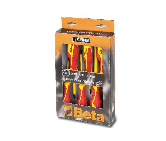 Serie di 6 giraviti BETA isolati 1000V