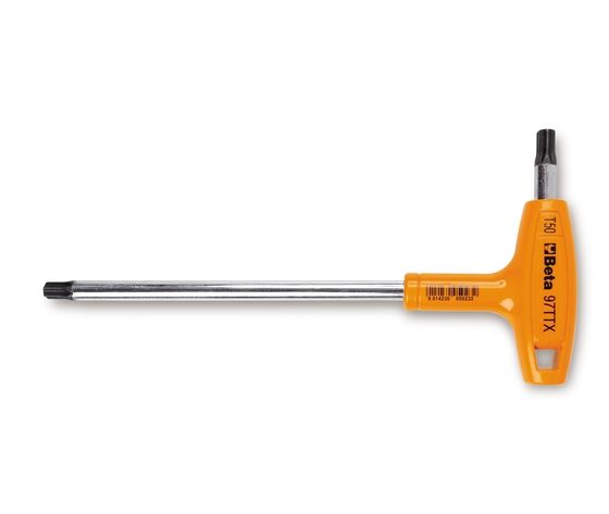 Serie 6 chiavi BETA 97TTX/S6 a T impronta TORX