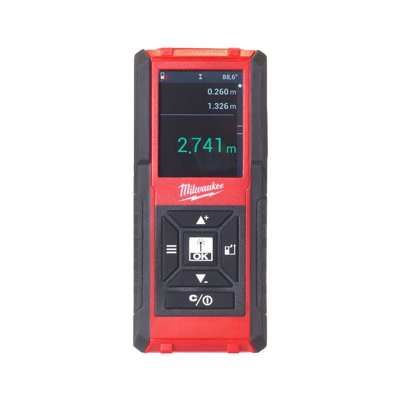 DISTANZIOMETRO LASER MILWAUKEE LDM 100 PORTATA 100MT