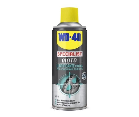 Lubrificante catena moto condizioni asciutte wd40-400ml