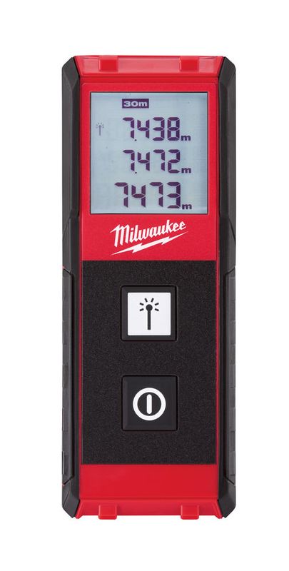 DISTANZIOMETRO LASER MILWAUKEE LDM 30 PORTATA 30MT