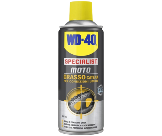 Grasso catena moto condizioni umide wd40 da 400ml