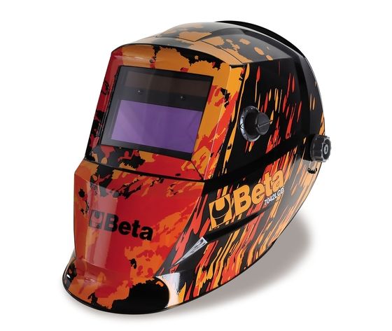 Maschera LCD ad oscuramento automatico