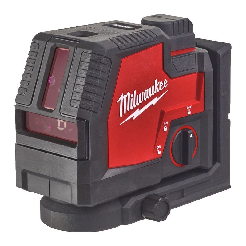 LASER MILWAUKEE VERDE RIC. USB A 2 LINEE CON PIOMBO L4 CLLP-301C