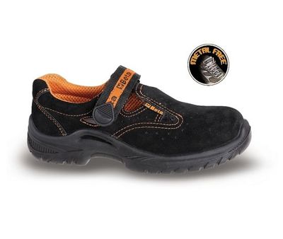 Sandali in pelle scamosciata METALFREE BETA 7216bKK-39