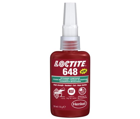 Bloccante ad alta resistenza LOCTITE 648