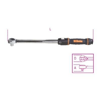 Chiave dinamometrica BETA 666N/20 campo misura 4 - 20 kg