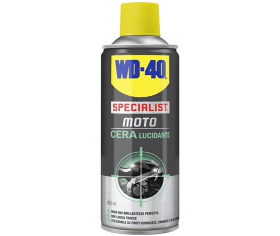 Cera lucidante per moto wd40 da 400ml0