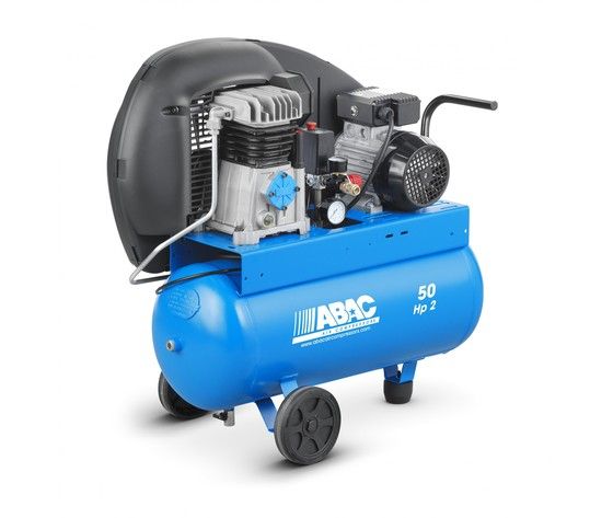 Compressore ABAC 50 lt 2 HP azionamento a cinghia