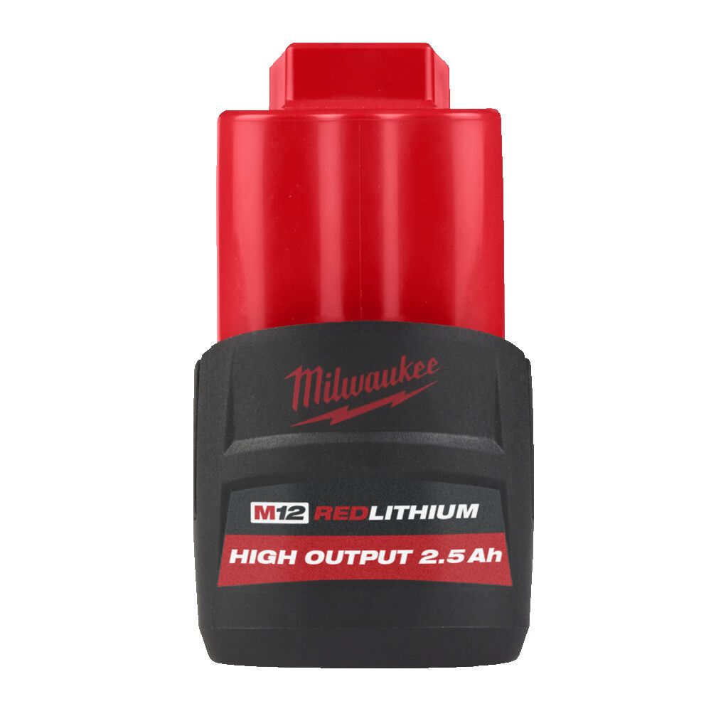 KIT MILWAUKEE BATTERIA 2.5 Ah LITIO + CARICABATTERIA OMAGGIO