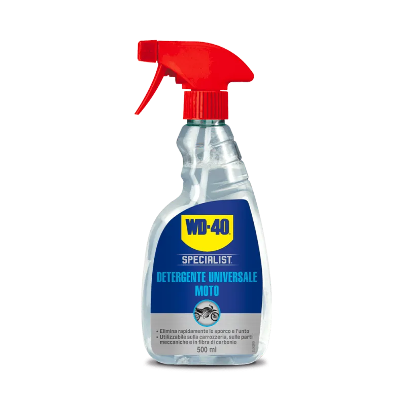 Detergente universale per moto wd40 da 500 ml