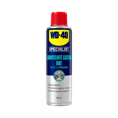 Lubrificante catena bike wd40 da 250ml