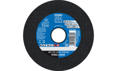 Conf. da 25 dischi da taglio Ø 115 x 1 PFERD