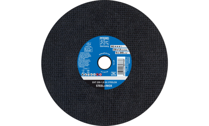 Conf. da 25 dischi da taglio Ø 230 x 1.9 PFERD