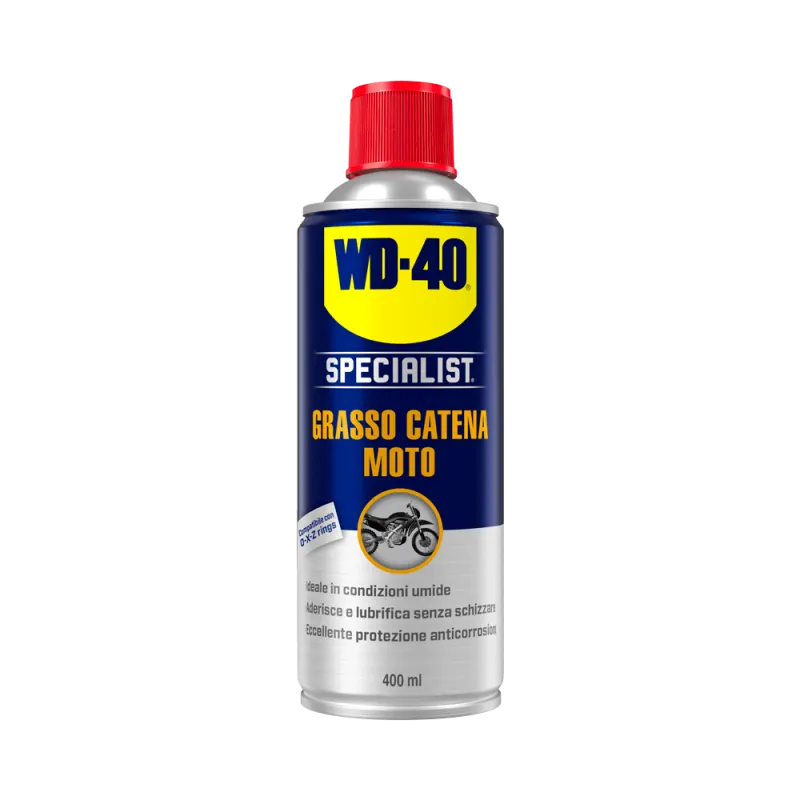 Grasso catena moto condizioni umide wd40 da 400ml