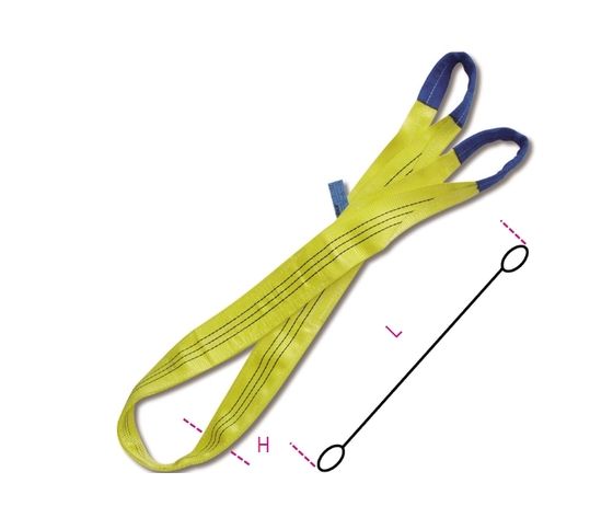 Fasce di sollevamento da 3 Ton. lunghezza 6 mt.