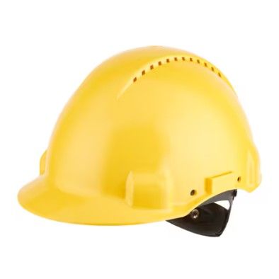 Elmetto di sicurezza 3M giallo mod. G3000NUV-GU