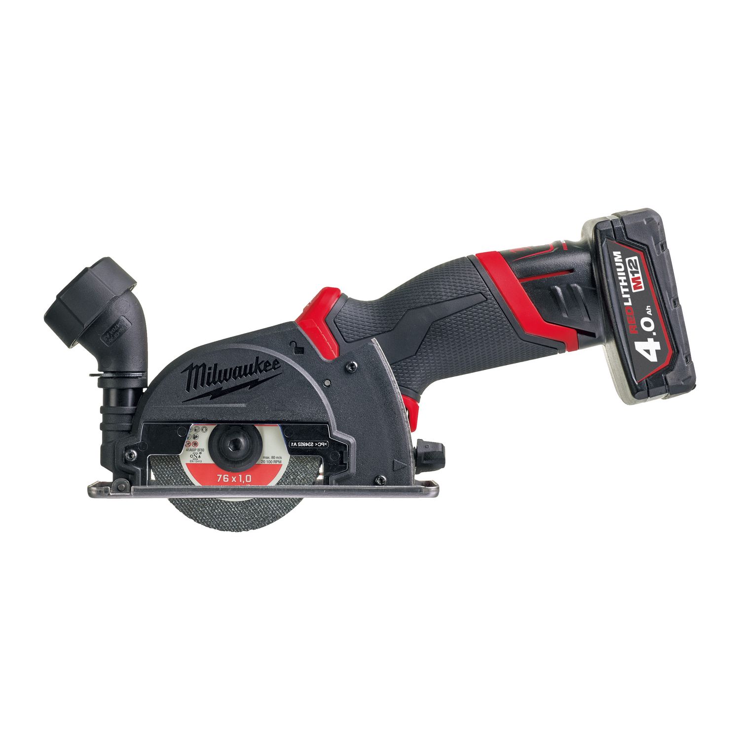 Milwaukee Mini troncatrice multimateriale M12 FUEL™ M12 FCOT-422X Milawaukee Mini troncatrice multimateriale M12 FUEL™