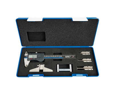 SET Calibro digitale RUPAC 5306150 campo150mm IP54 con becchi speciali per gole