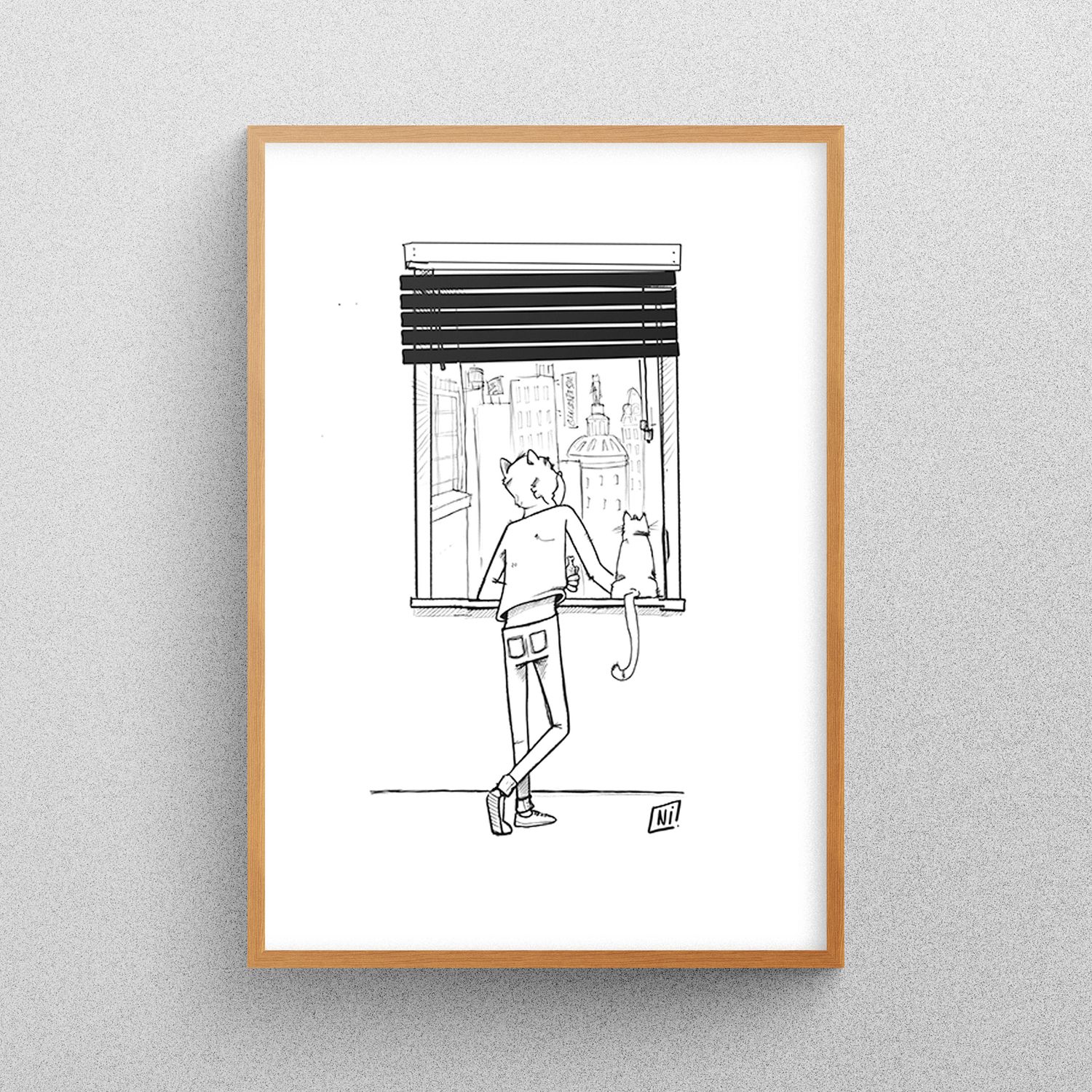 Illustration digital by Jenny De Poortere