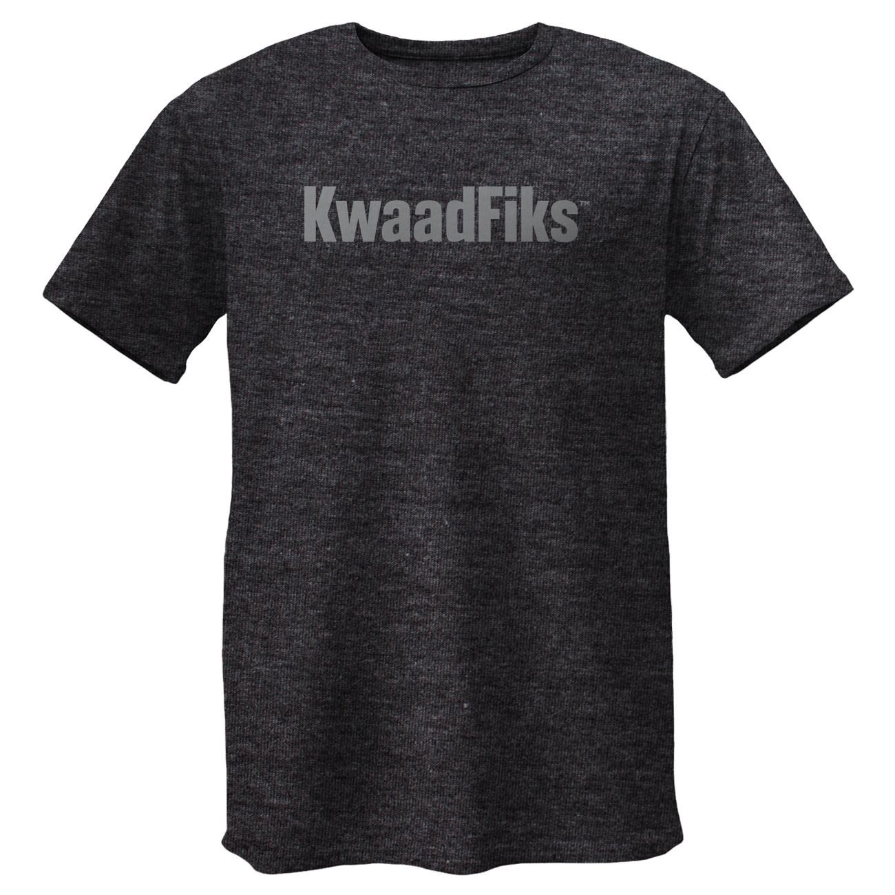 Uniseks/Mans T Hemp - Styl 1 - Steenkool Melange