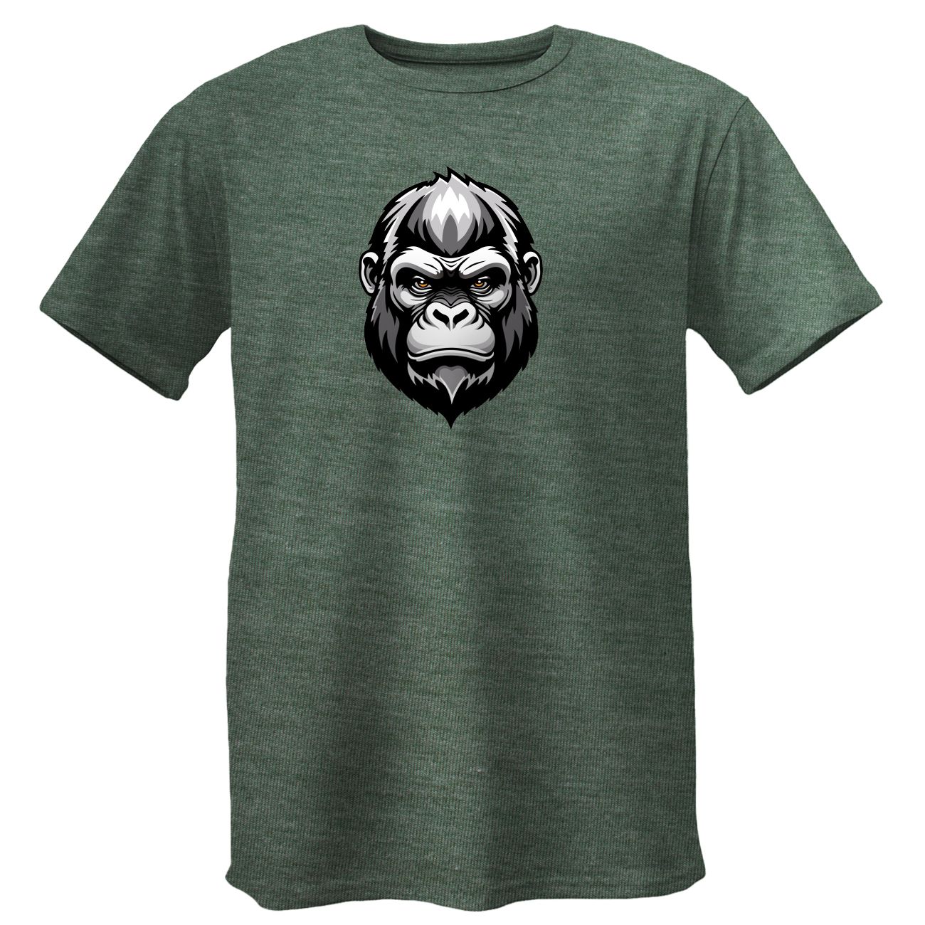 Uniseks/Mans T Hemp - Styl 2 - Groen Melange