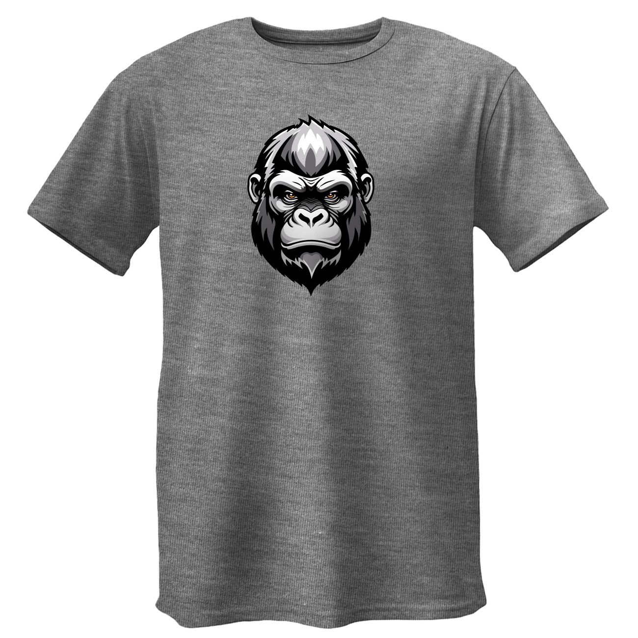 Uniseks/Mans T Hemp - Styl 2 - Grys Melange