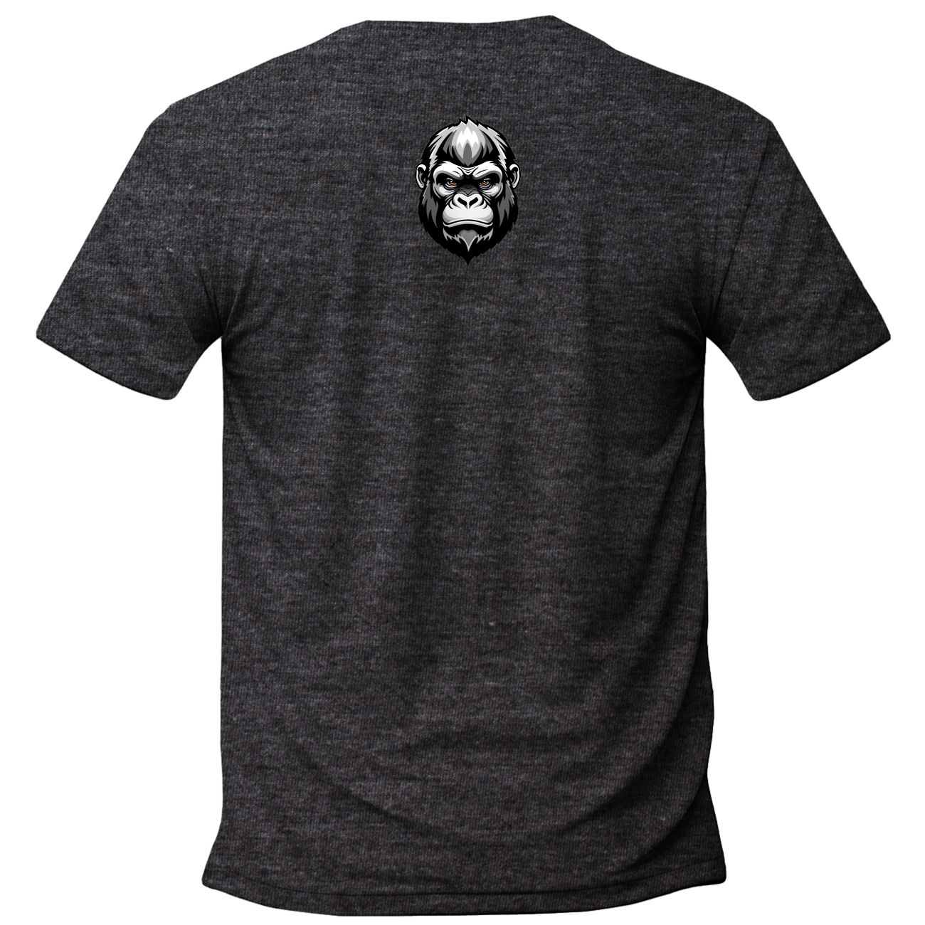 Uniseks/Mans T Hemp - Styl 3 - Steenkool Melange
