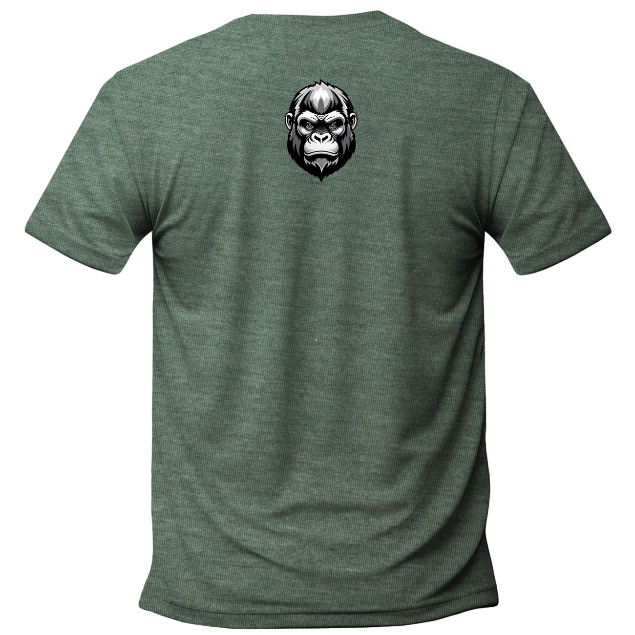 Uniseks/Mans T Hemp - Styl 3 - Groen Melange