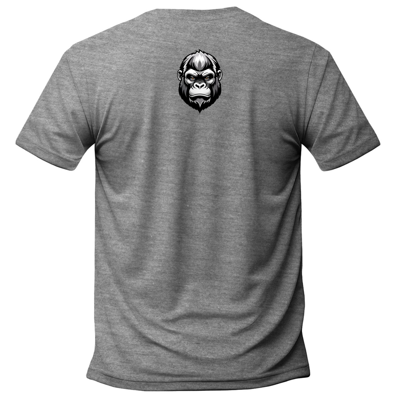 Uniseks/Mans T Hemp - Styl 3 - Grys Melange