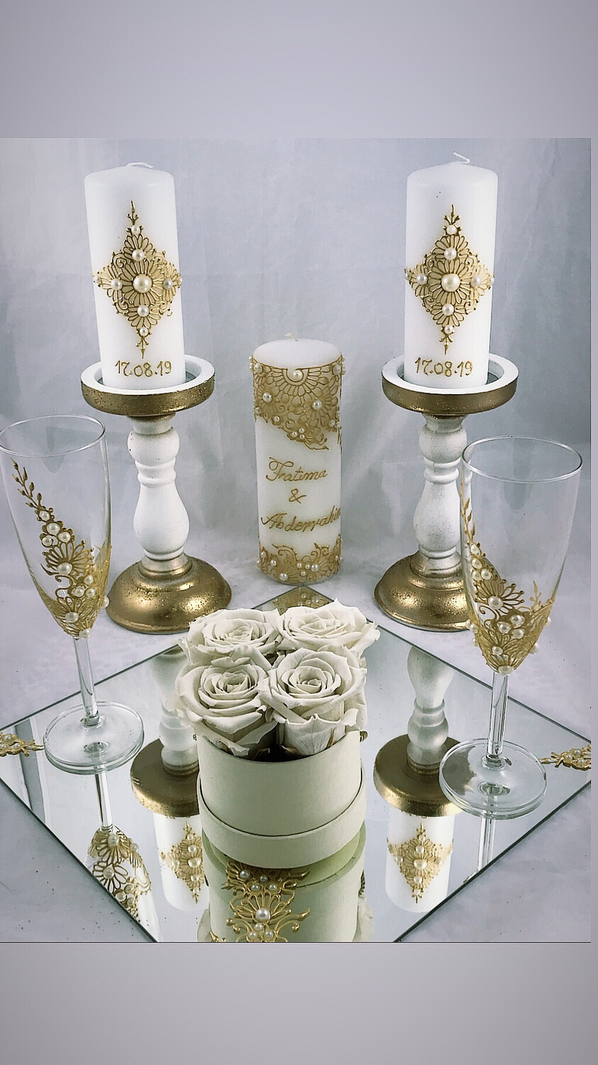 Wedding Set mit Rosenbox XS