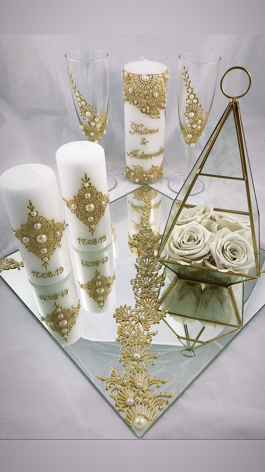 Wedding Set mit Rosenbox XS