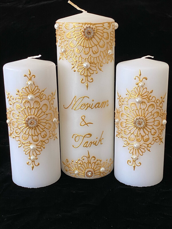 3 Kerzen Kombination - classic design -