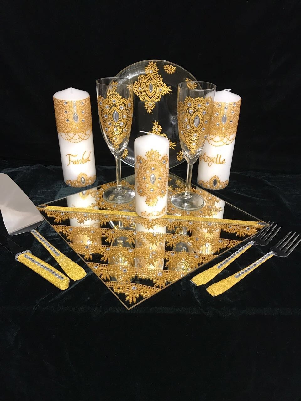Classic Set - White &amp; Gold -